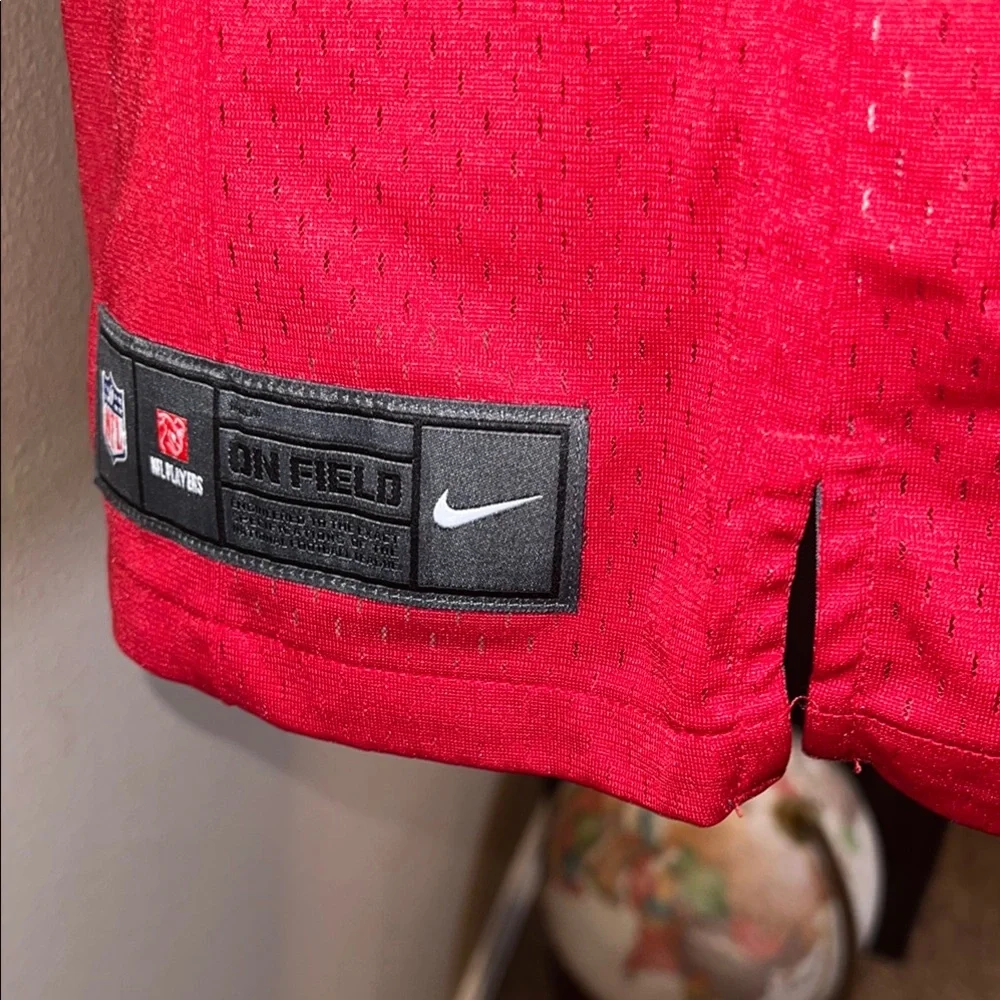 San Francisco 49ers Nike Jersey #99 Women’s Size XL Red White Oversized Top